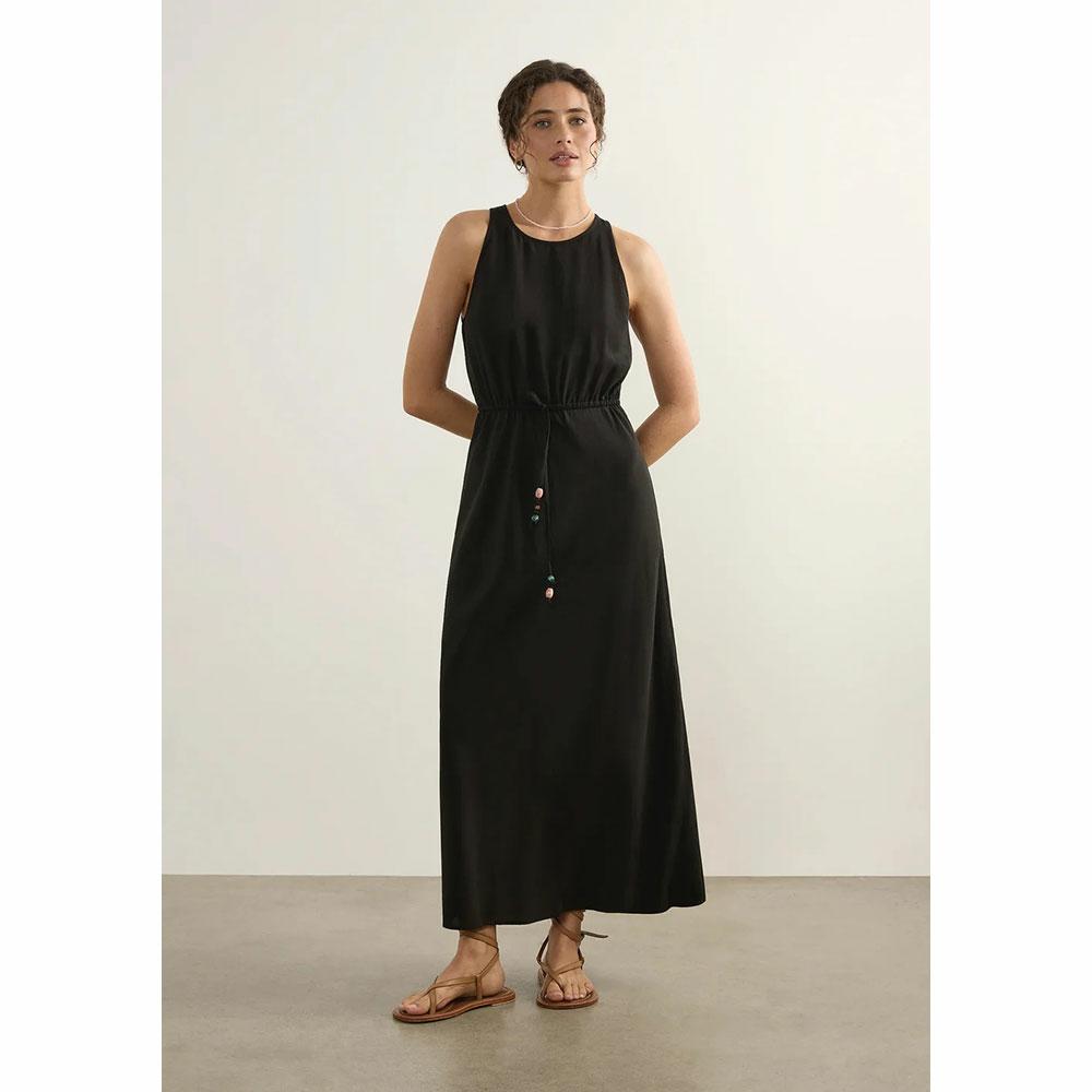 Auguste Kaya Midi Dress - Black