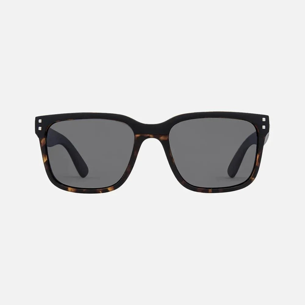 Carve Revival - Matte Black Tort Frame with Grey Polarized Lens