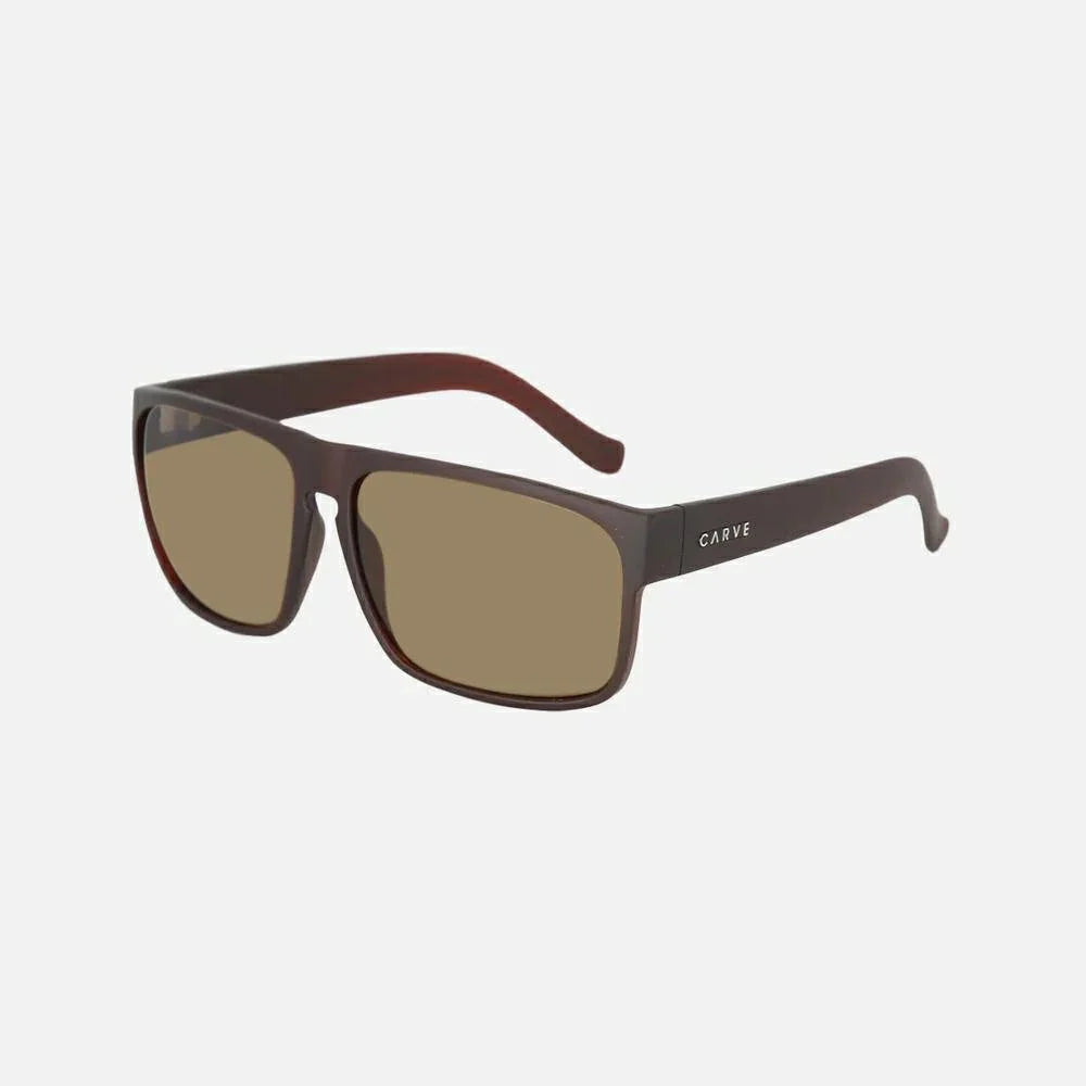 Carve Vendetta - Matte Brown Frame Brown Lens Sunglasses
