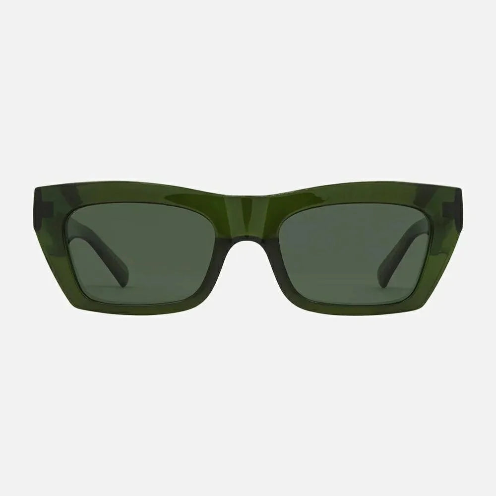 Carve Solis - Crystal Moss Green Frame with Grey Polarized Lens Sunglasses