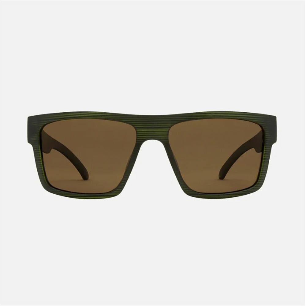 Carve Volley XL - Olive Stripe Frame With Brown Lens Sunglasses