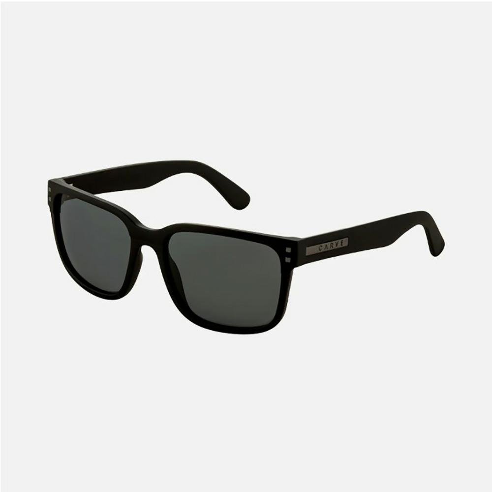 Carve Rivals XL - Matte Black Frame with Grey Polarized Lens Sunglasses