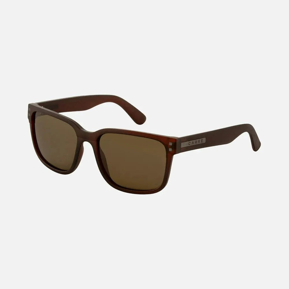 Carve Rivals XL - Matte Translucent Brown Frame with Brown Polarized Lens