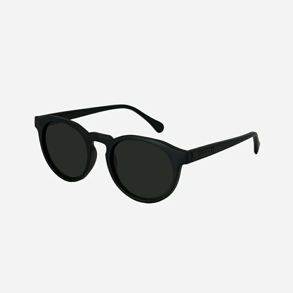 Carve Hudson - Matte Black Frame With Grey Lens Sunglasses