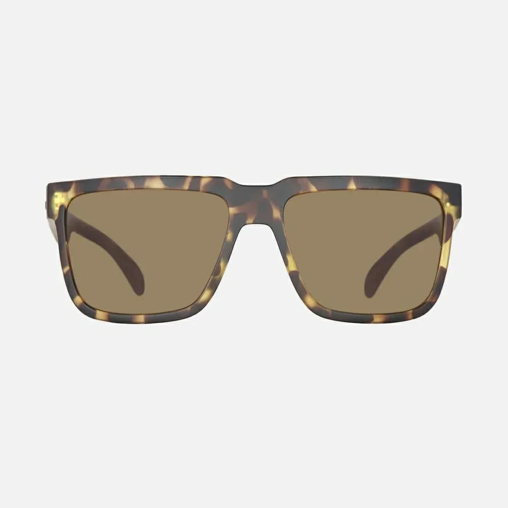 Carve Phenomenon - Matte Translucent Tort Frame With Brown Lens Sunglasses