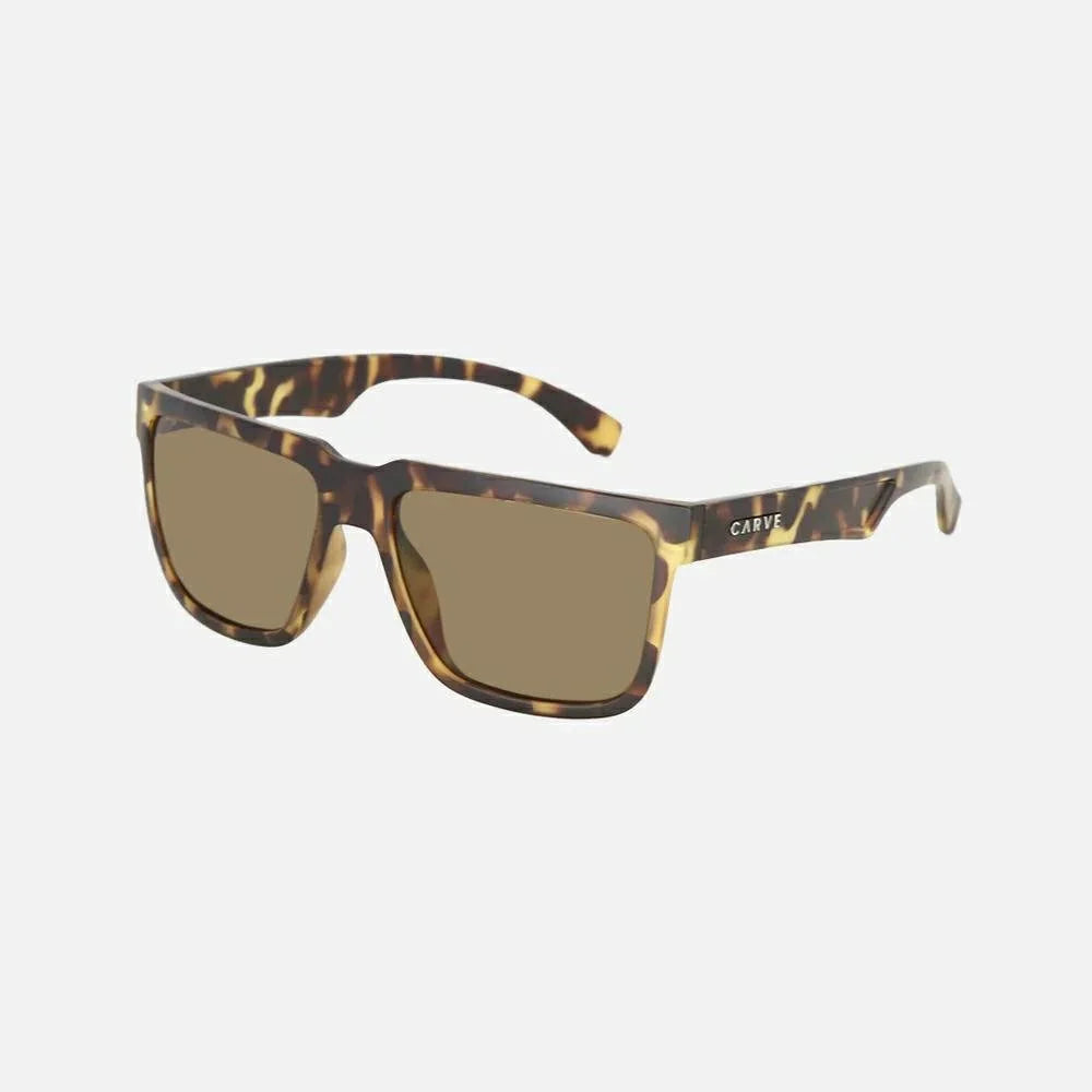 Carve Phenomenon - Matte Translucent Tort Frame With Brown Lens Sunglasses