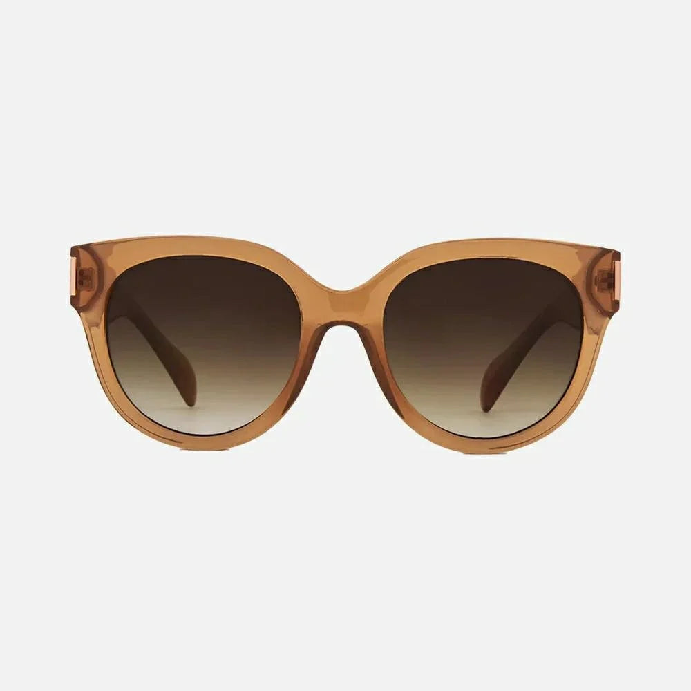 Carve Vivian - Translucent Tobacco Frame With Brown Gradient Lens Sunglasses