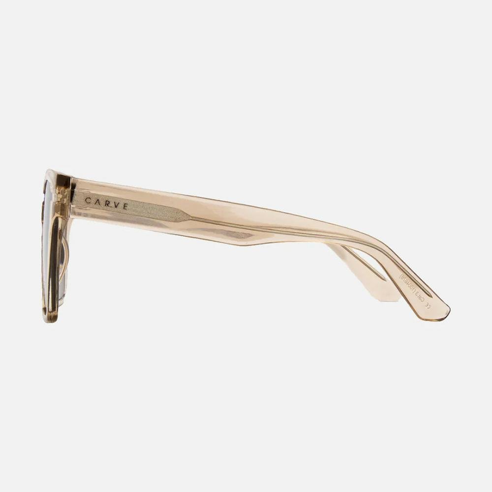 Carve Phoenix - Crystal Champagne Frame With Brown Lens Sunglasses