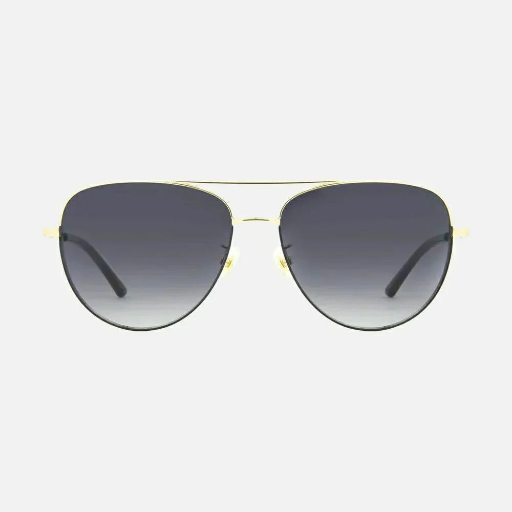 Carve Solana Gloss Gold/Black Frame With Grey Gradient Lens Sunglasses