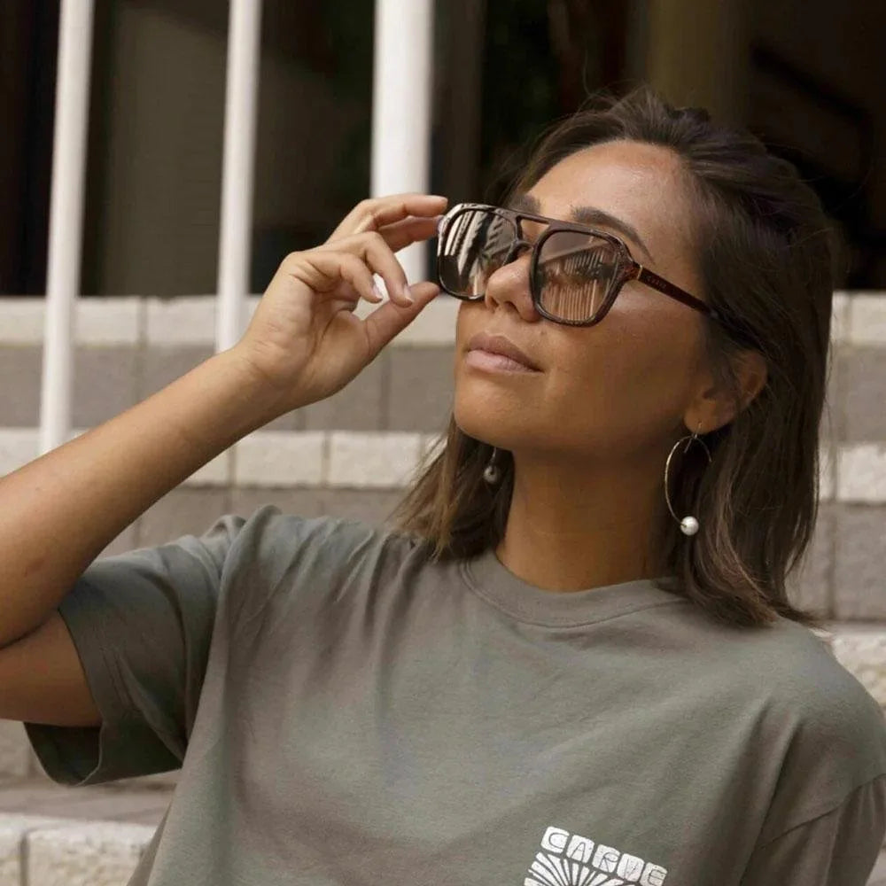 Carve Londyn - Crystal Pecan Frame With Brown Gradient Lens Sunglasses