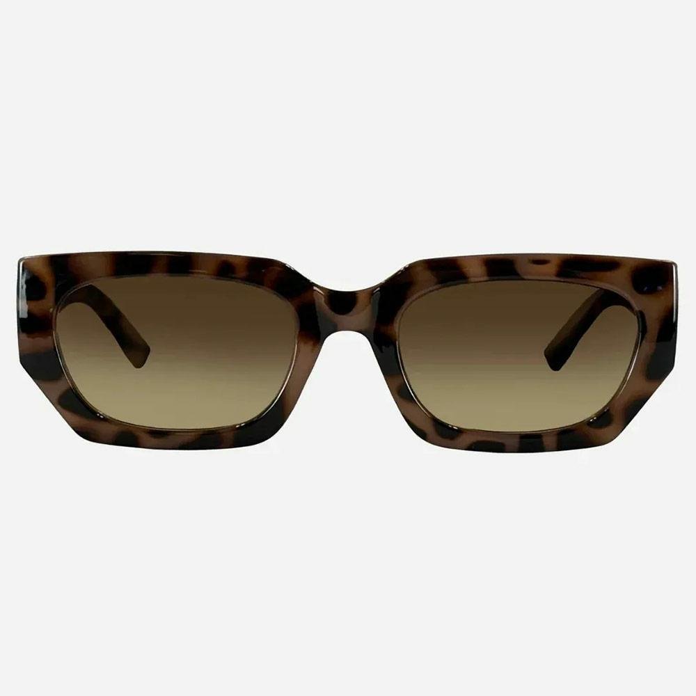 Carve Vinca - Gloss Creamy Tort Frame With Gradient Brown Lens Sunglasses