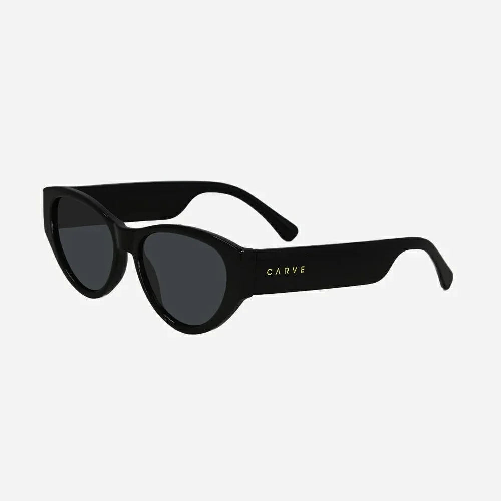 Carve Lulu - Gloss Black Frame With Grey Polarized Lens Sunglasses