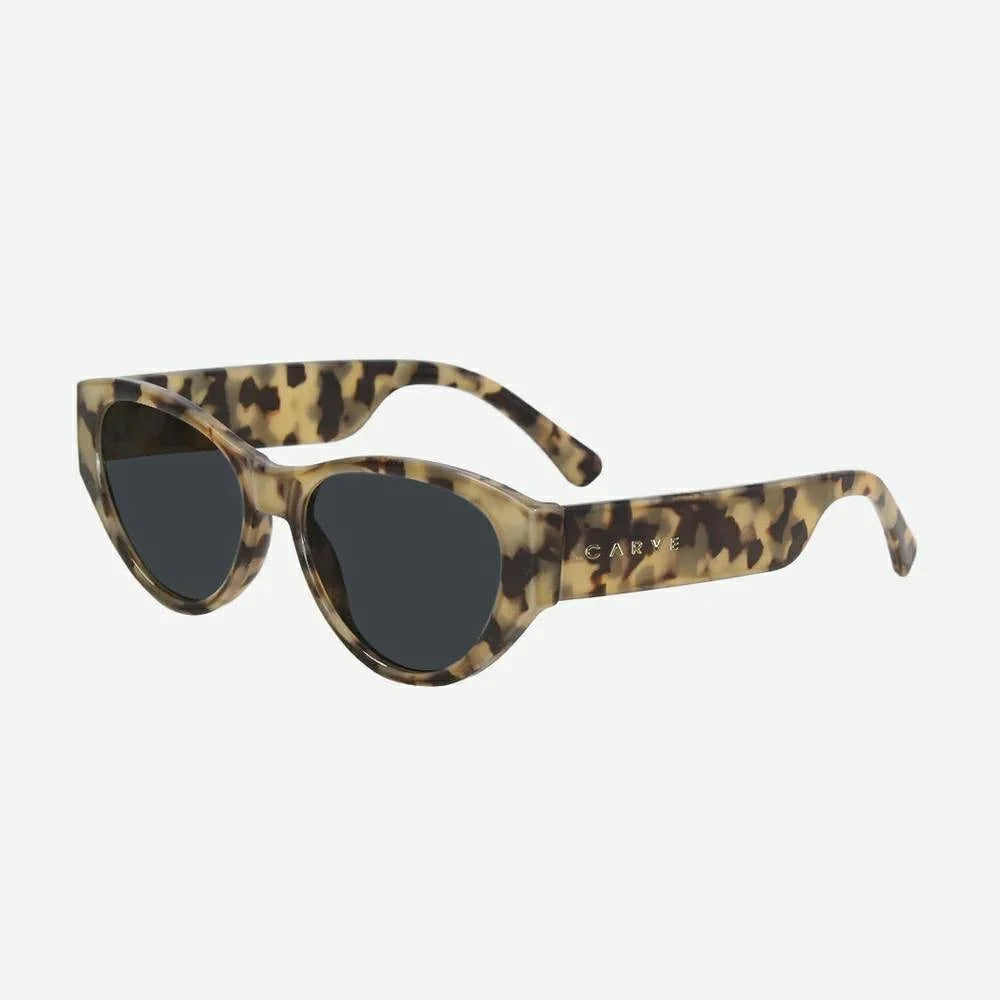 Carve Lulu - Ivory Tort Frame With Grey Lens Sunglasses