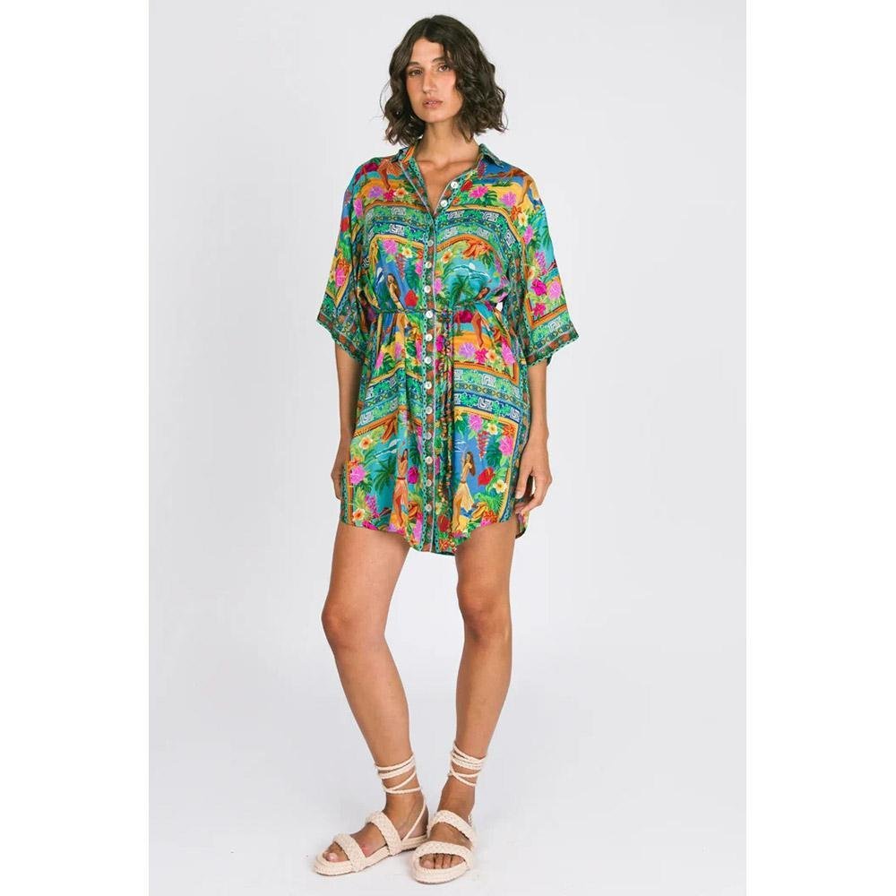 Nine Lives Bazaar Lois Shirt Dress