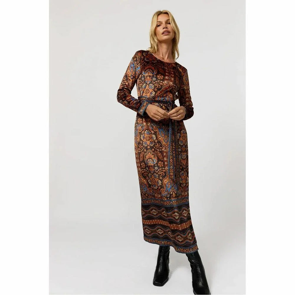 Nine Lives Bazaar Piper Maxi Dress