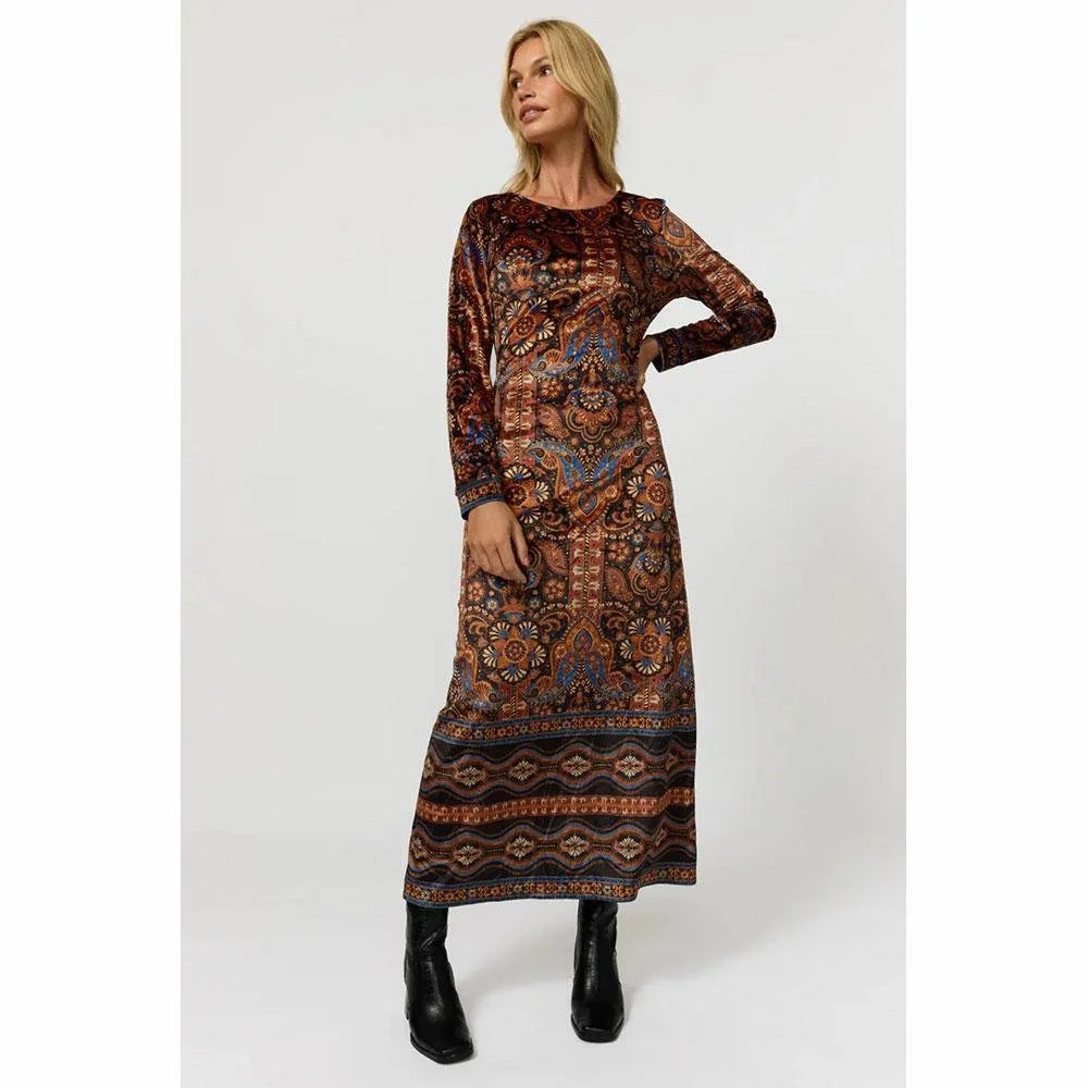 Nine Lives Bazaar Piper Maxi Dress