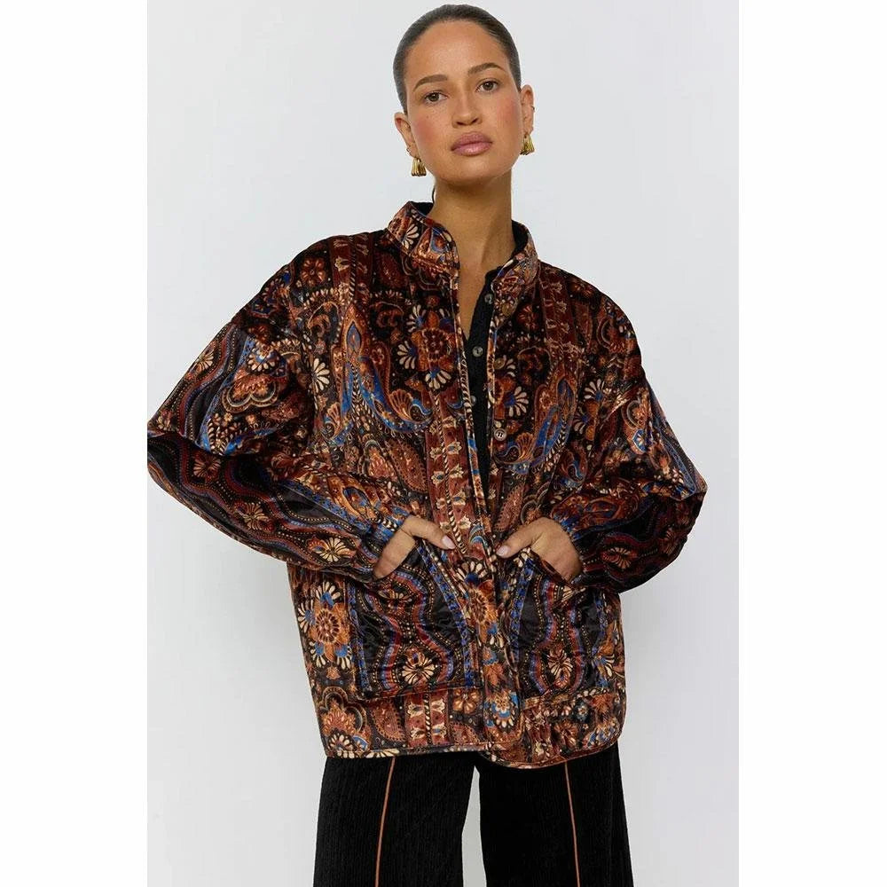 Nine Lives Bazaar Eclipse Bomber Jacket