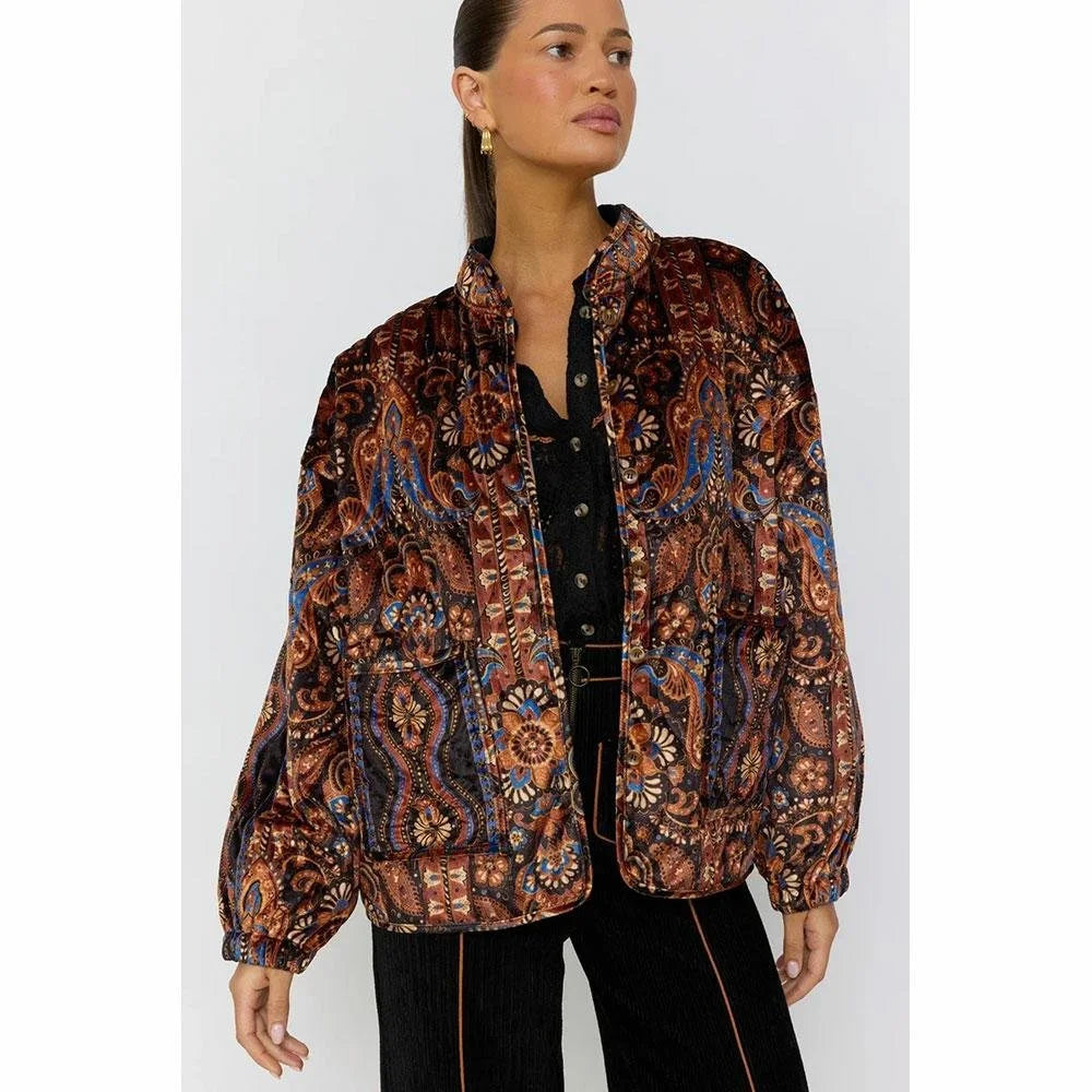 Nine Lives Bazaar Eclipse Bomber Jacket