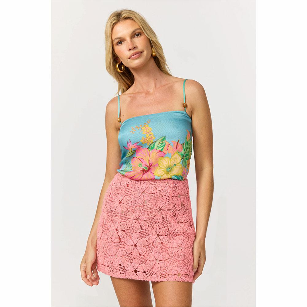 Nine Lives Bazaar Capri Mini Skirt
