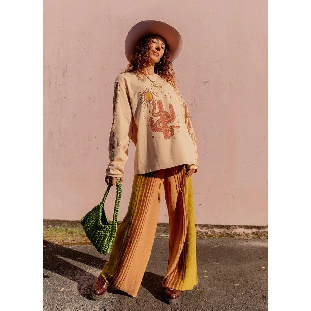Nine Lives Bazaar Soul Woman Long Sleeve Tee