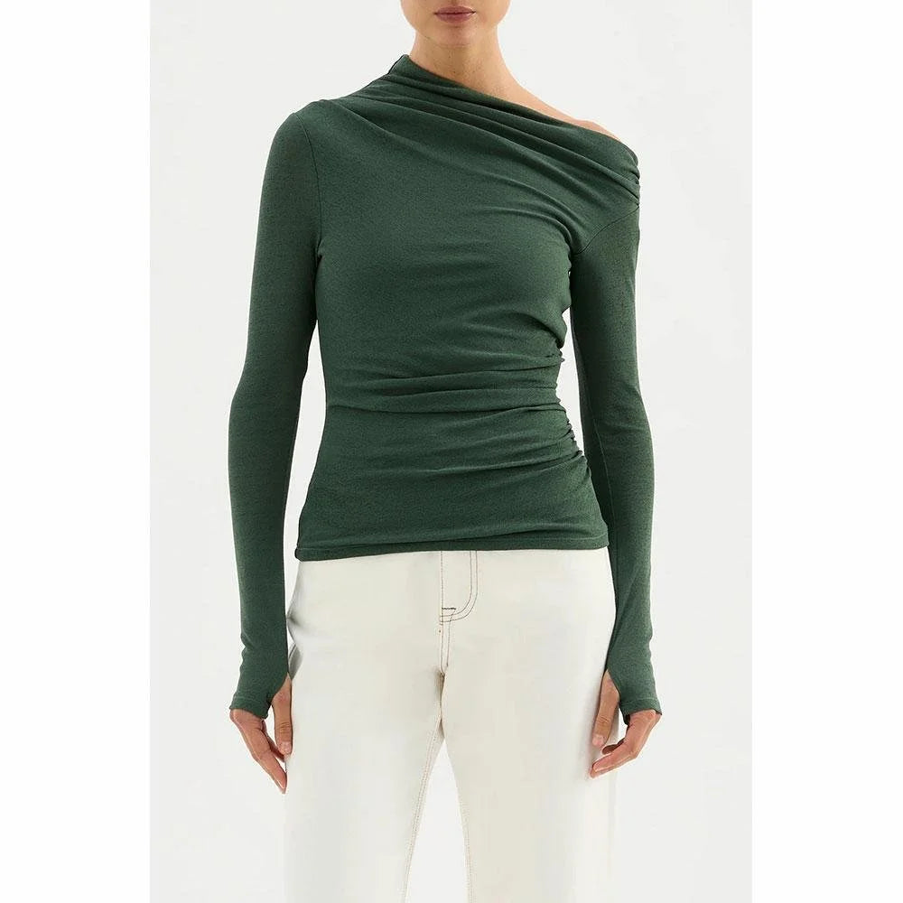 Nude Lucy Rue Mesh Long Sleeve Top