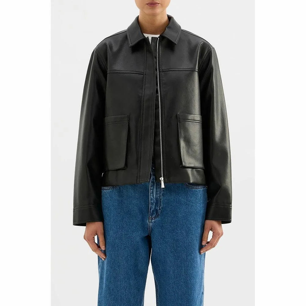 Nude Lucy Maude Vegan Leather Jacket