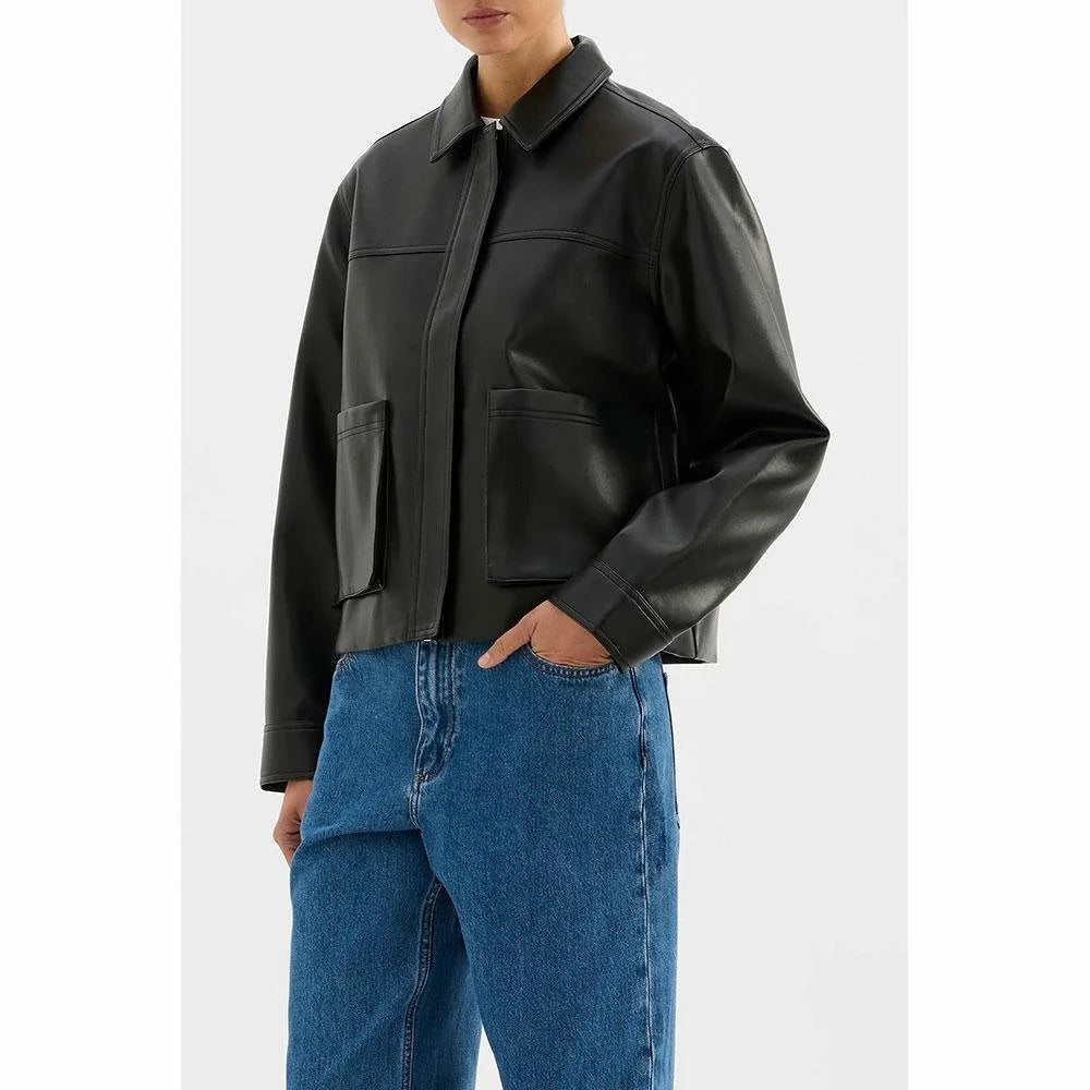 Nude Lucy Maude Vegan Leather Jacket
