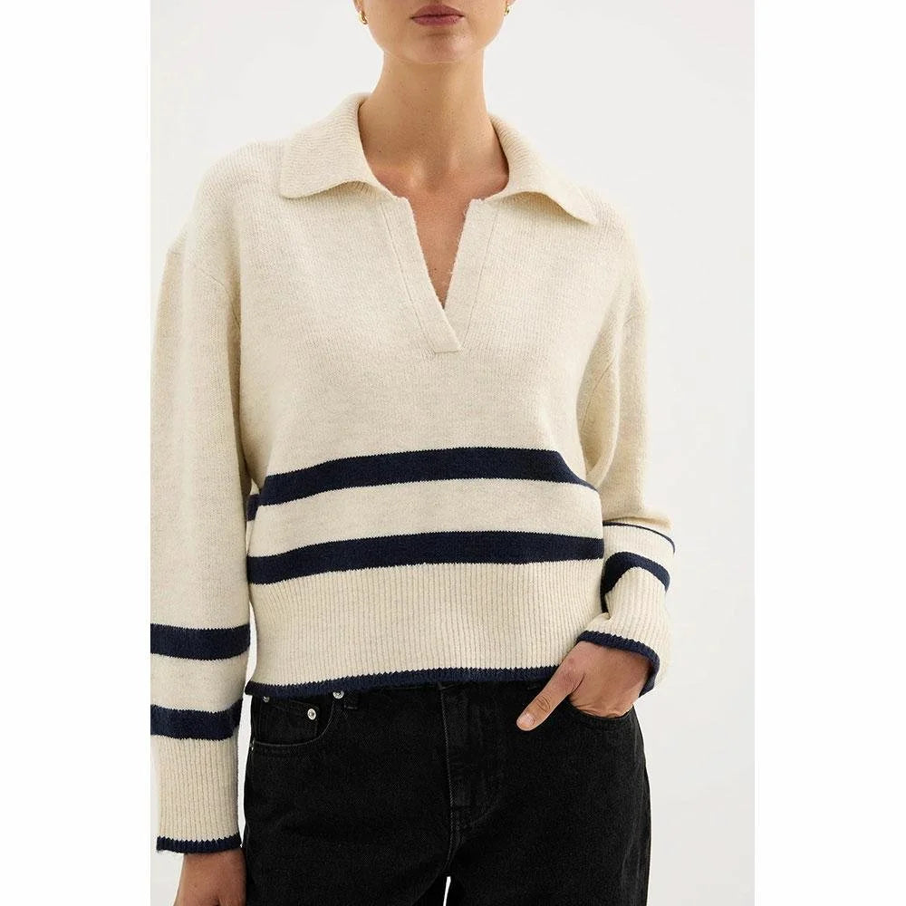Nude Lucy Archer Rugby Knit