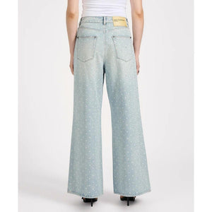 One Teaspoon Love Machines Super Wide Leg Jeans