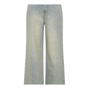 One Teaspoon Love Machines Super Wide Leg Jeans