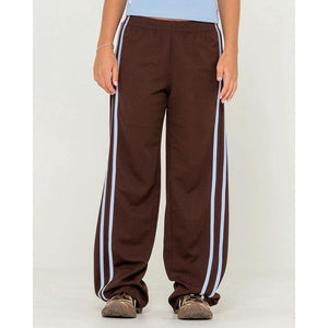 Rusty Bronson Side Stripe Low Rise Trackpant