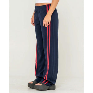 Rusty Bronson Side Stripe Low Rise Trackpant