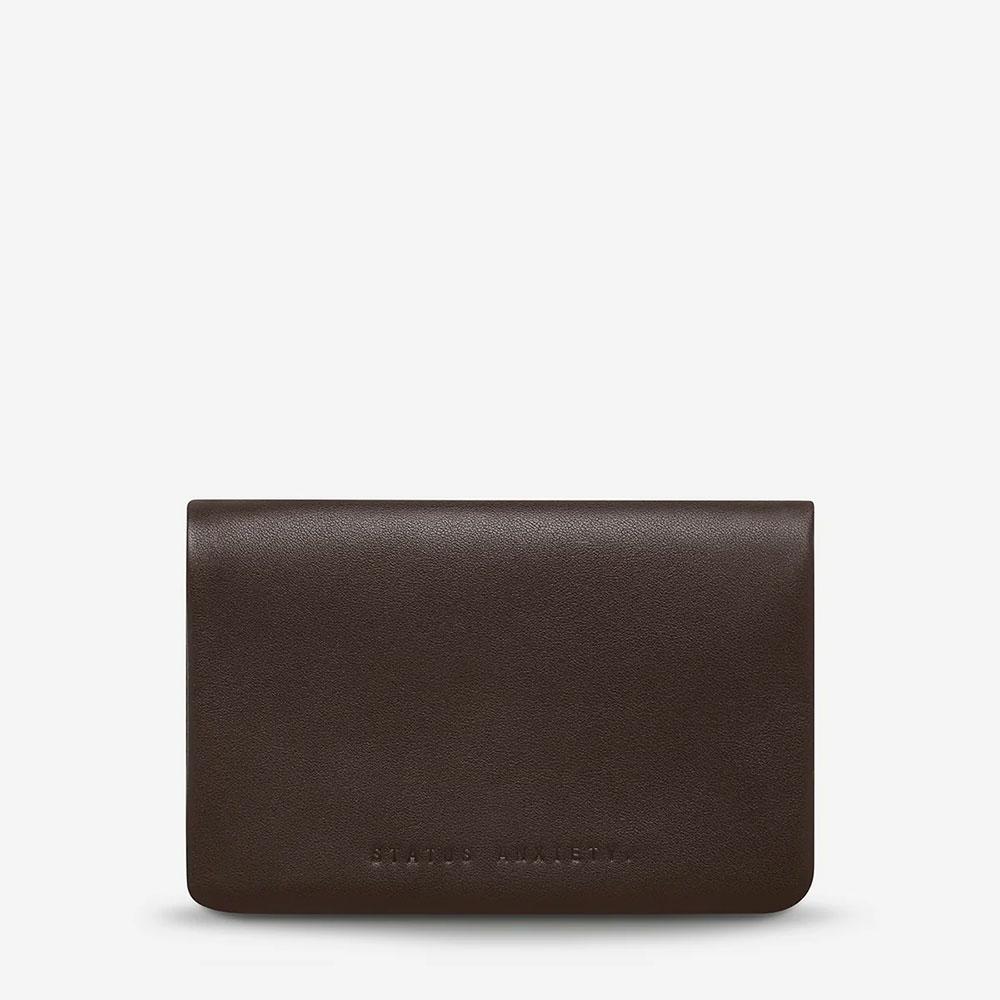 Status Anxiety Is Now Better Wallet - Cocoa Nappa