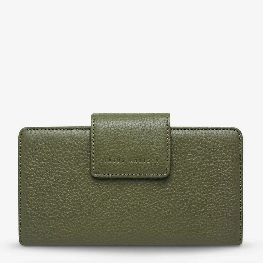 Status Anxiety Ruins Wallet - Khaki