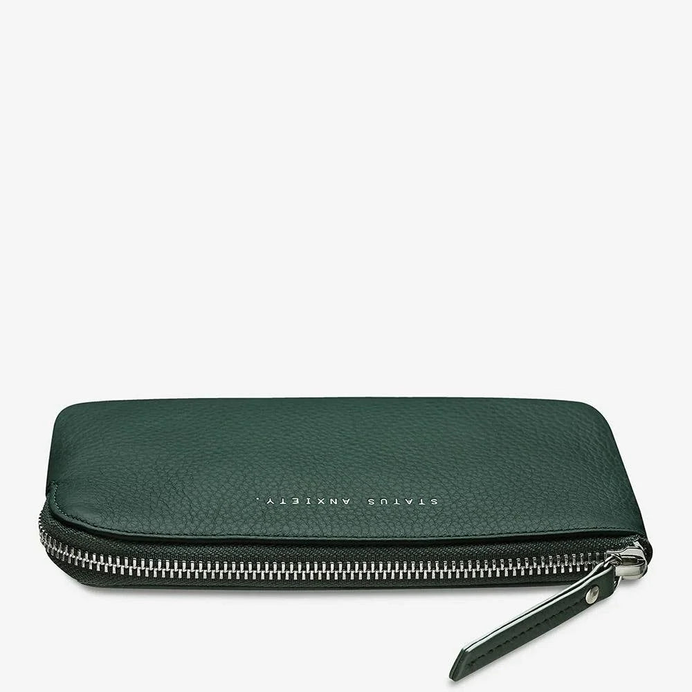 Status Anxiety Smoke & Mirrors Wallet - Teal
