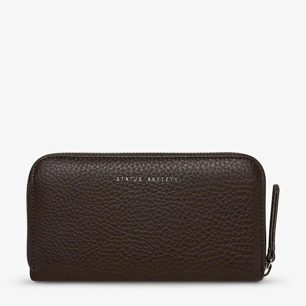 Status Anxiety Yet to Come Wallet - Cocoa