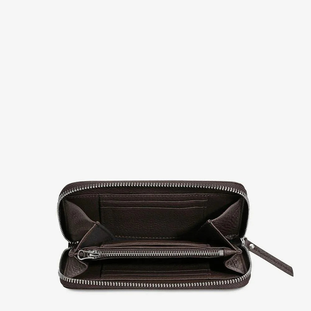Status Anxiety Yet to Come Wallet - Cocoa