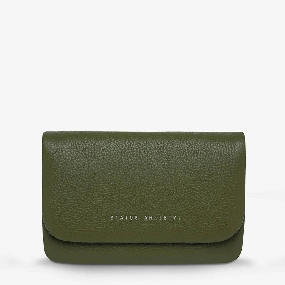 Status Anxiety Impermanent Wallet - Khaki