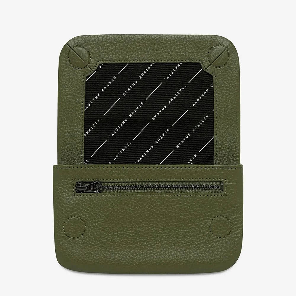 Status Anxiety Impermanent Wallet - Khaki