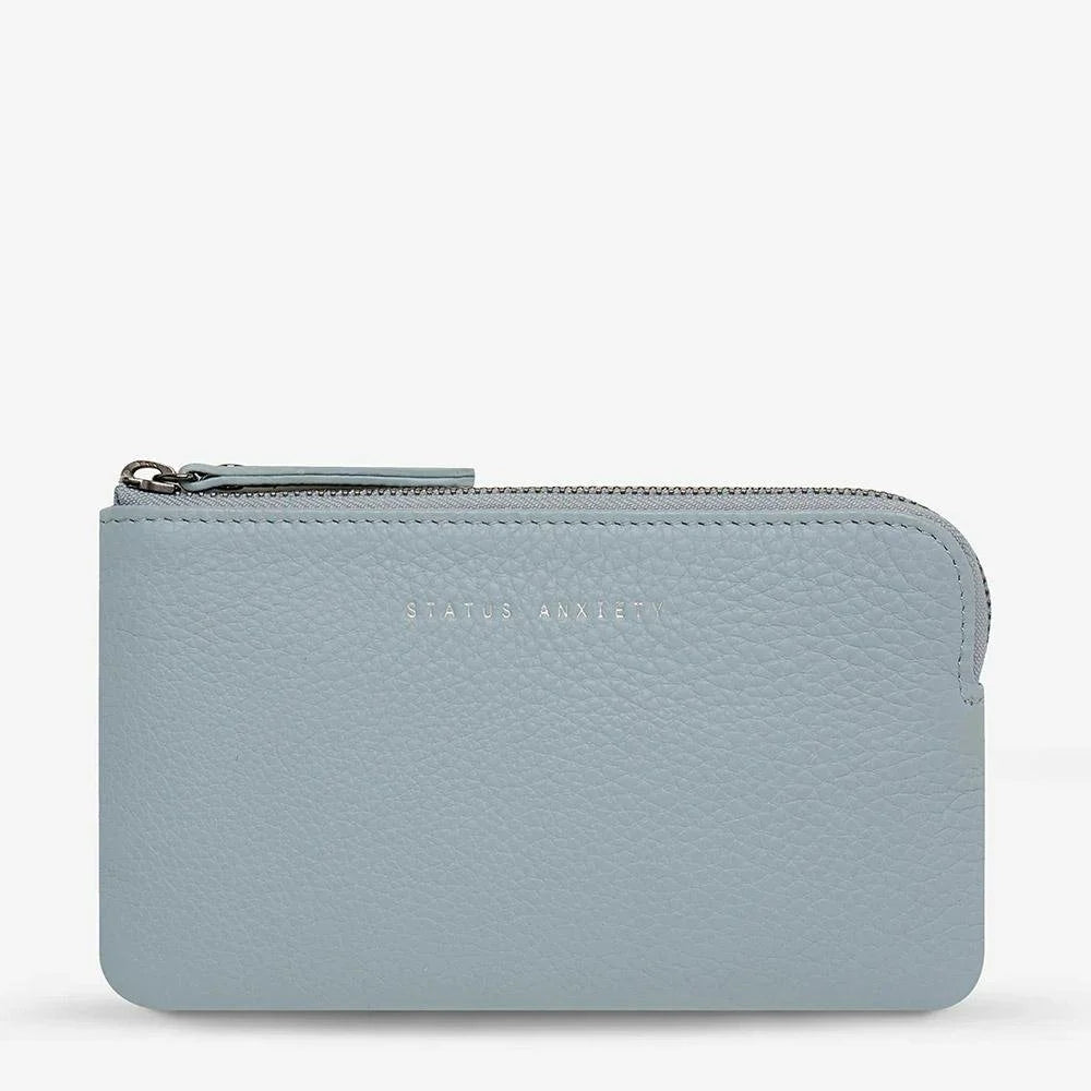 Status Anxiety Smoke & Mirrors Wallet - Powder Blue