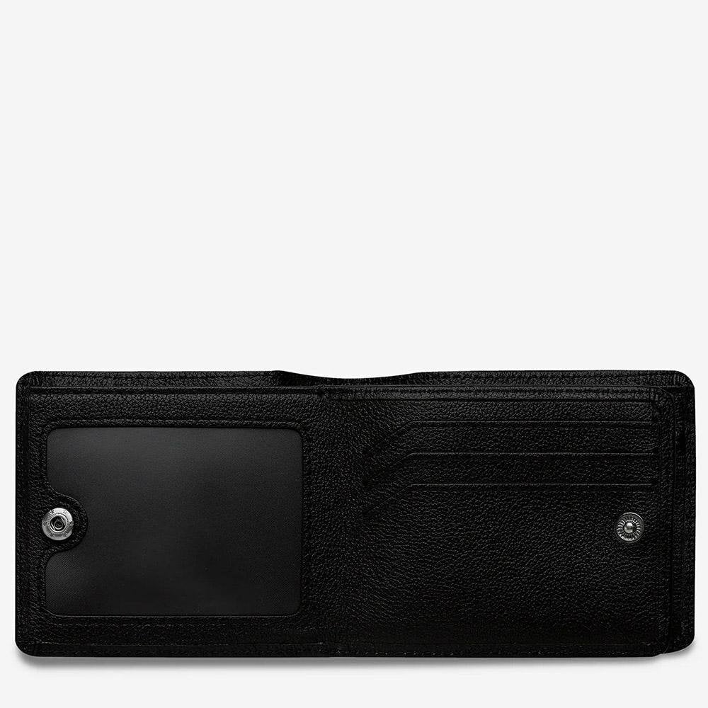 Status Anxiety Leonard Wallet - Black