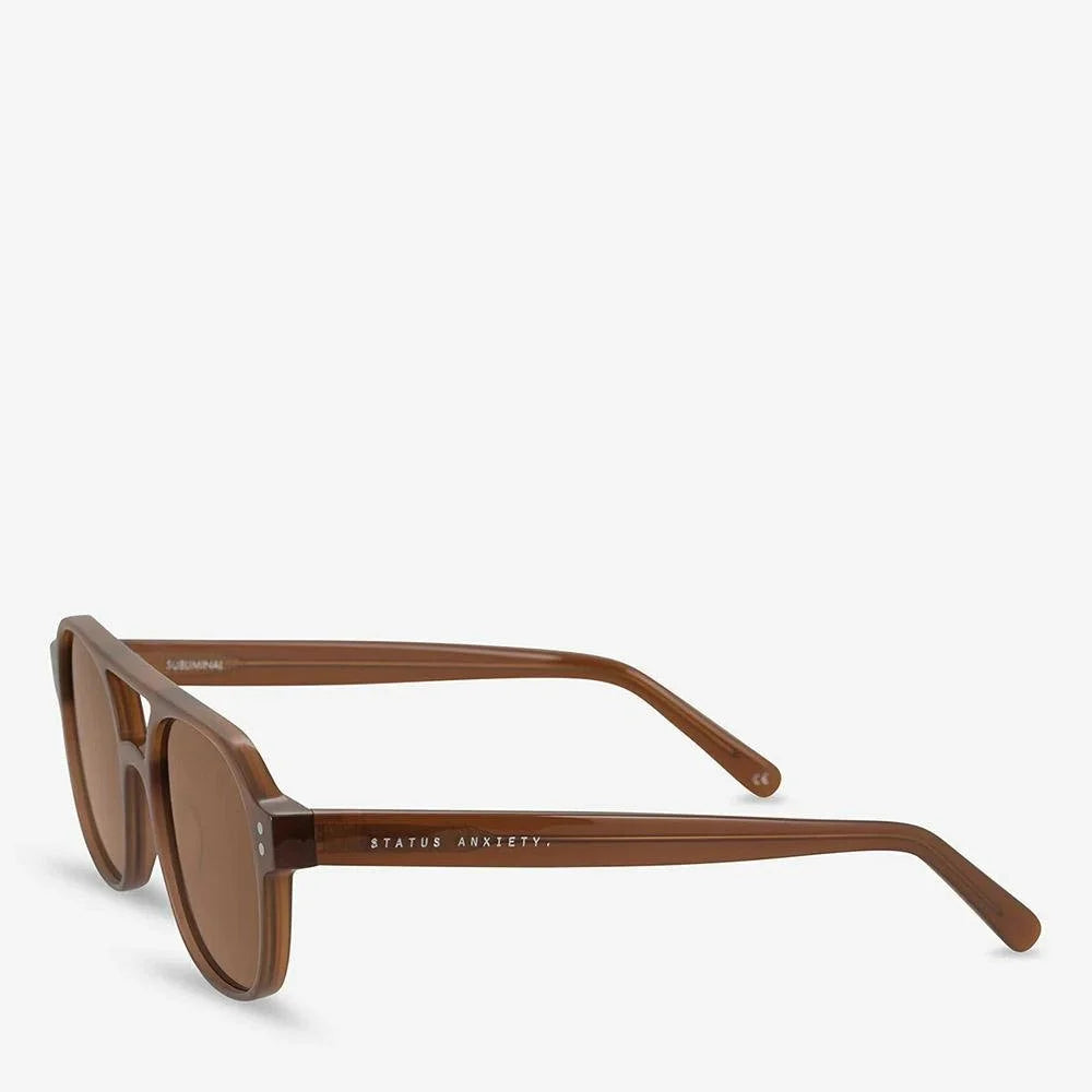 Status Anxiety Subliminal Sunglasses - Brown