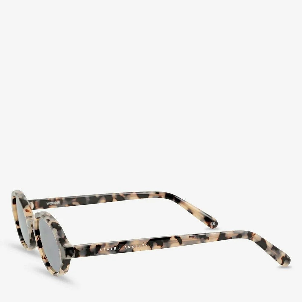Status Anxiety Wonder Sunglasses - White Tort