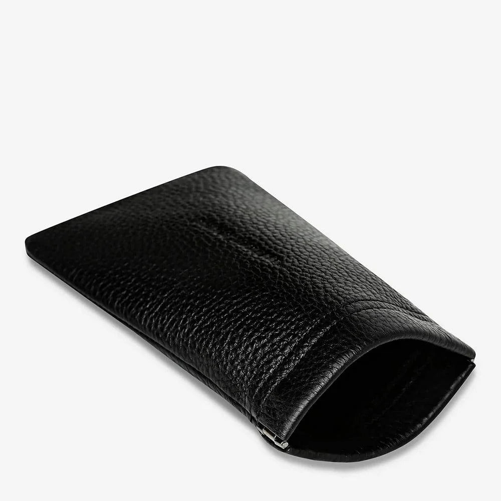 Status Anxiety Keepsake Sunglasses Case - Black