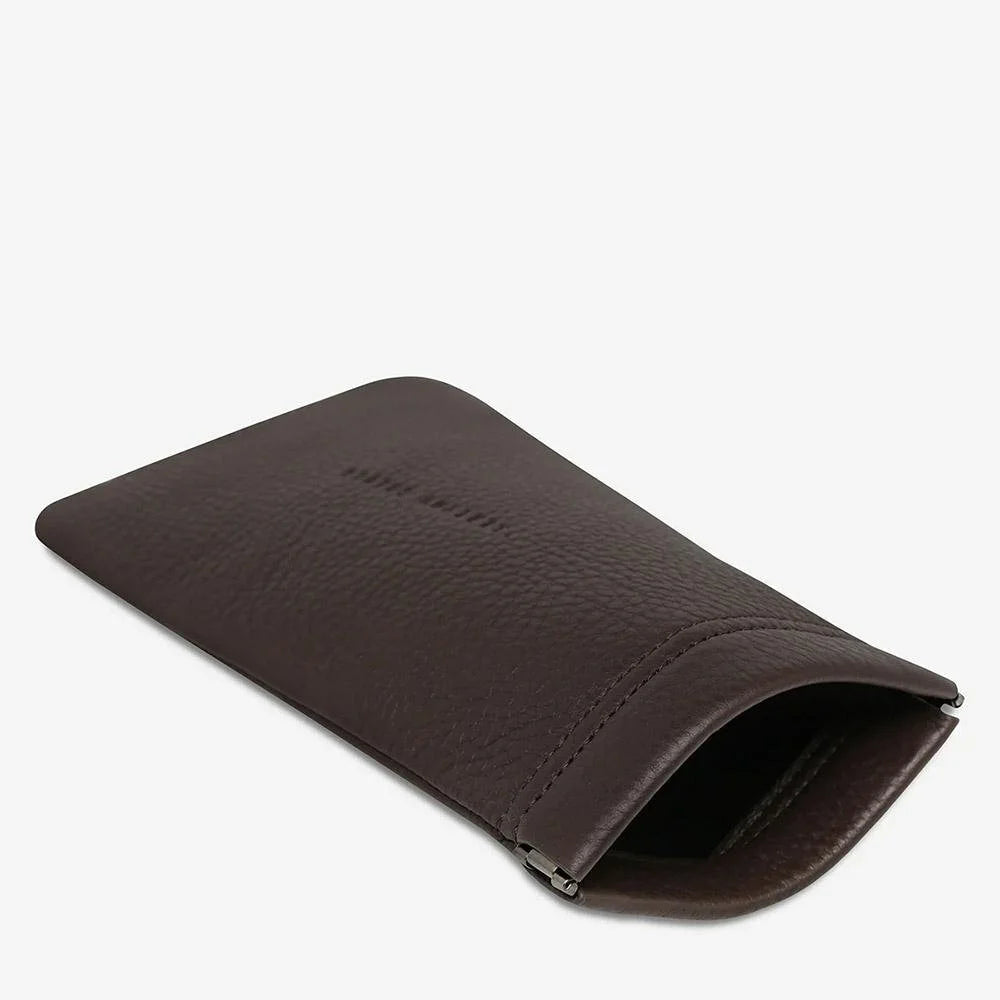 Status Anxiety Keepsake Sunglasses Case - Cocoa
