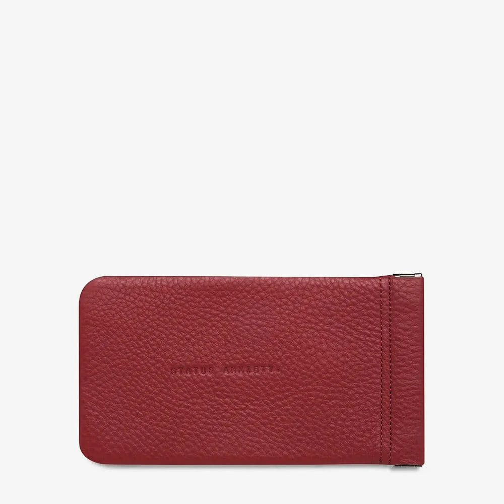 Status Anxiety Keepsake Sunglasses Case - Rouge
