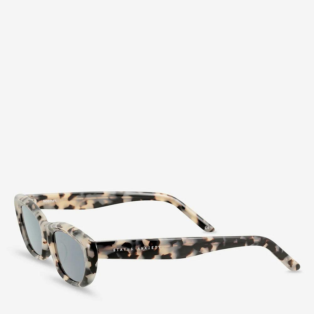 Status Anxiety Sidelines Sunglasses - White Tort