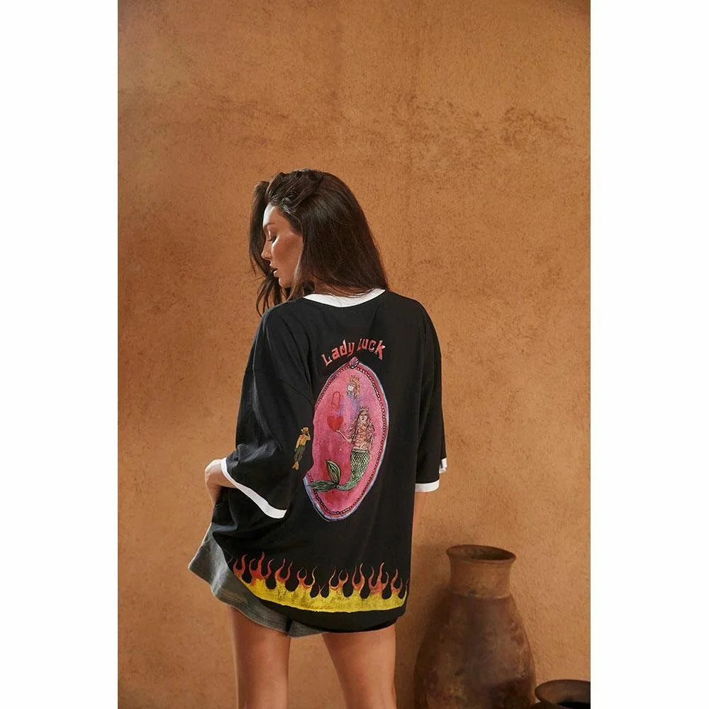 Sabbi Very Oversized Lucky Mermaid Tee