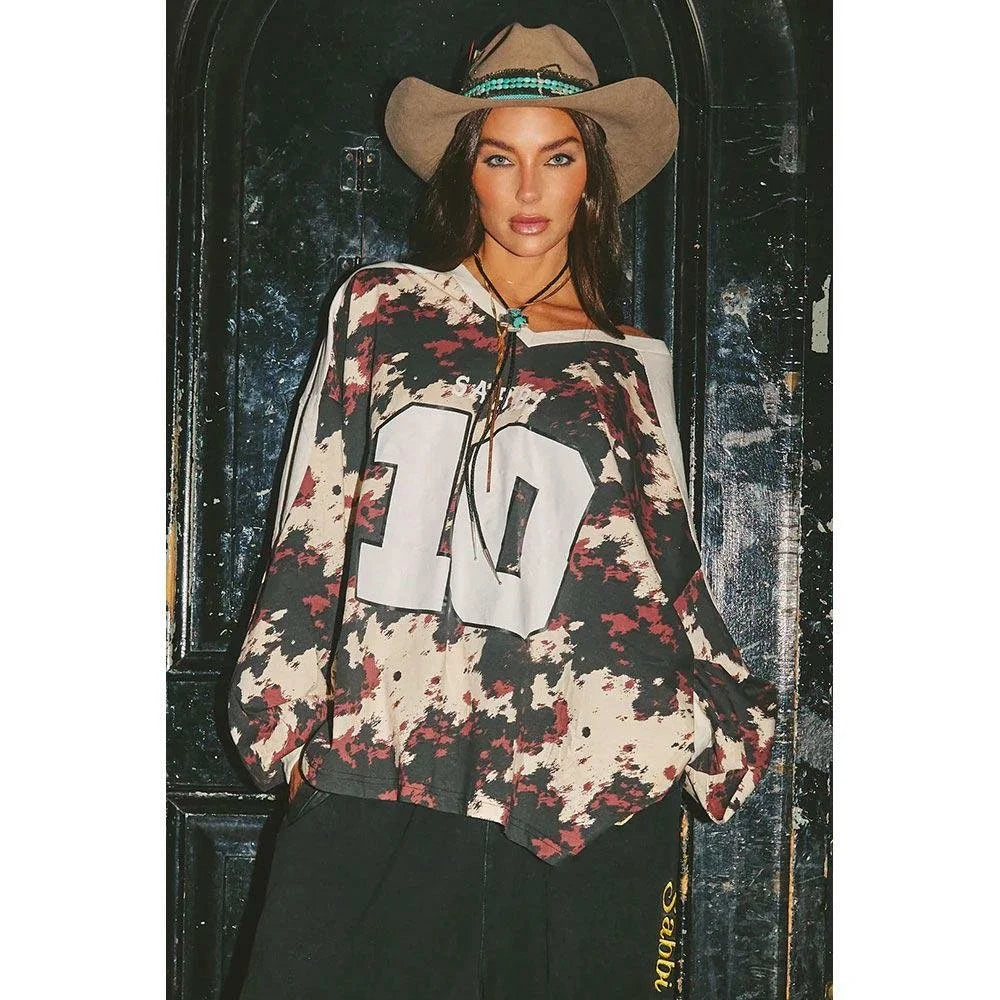 Sabbi 10 Cow Print Jersey