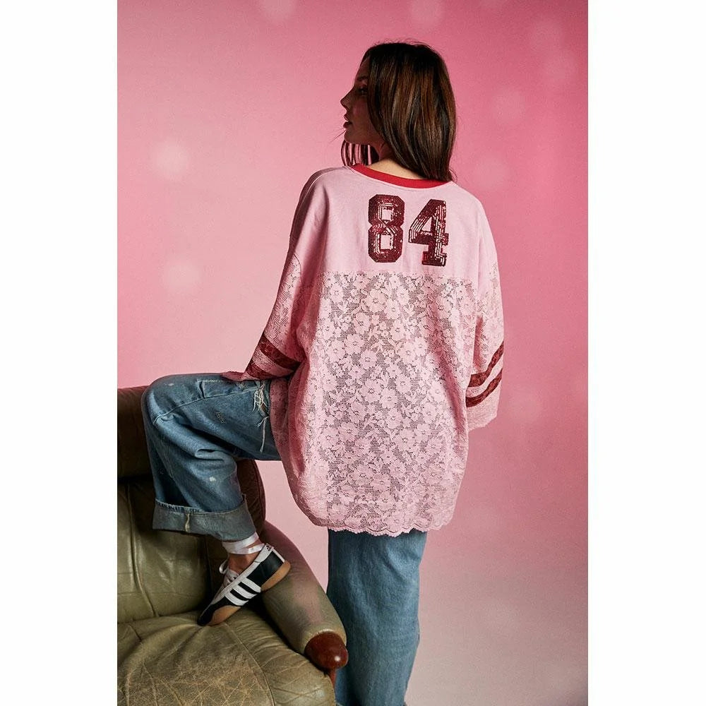 Sabbi Lace Varsity Jersey